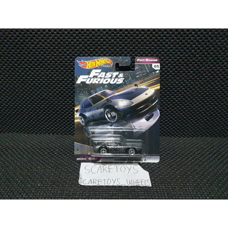 Hot wheels Nissan Fairlady Z Fast and Furious Fast Rewind