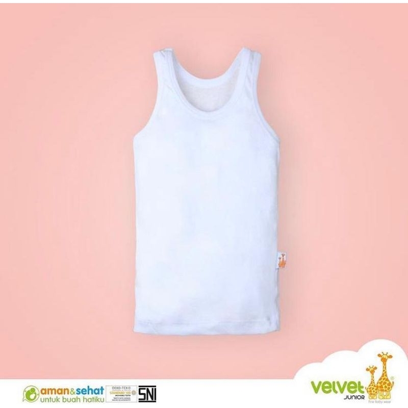 Singlet kaos dalam isi (3 pcs) Velvet Junior