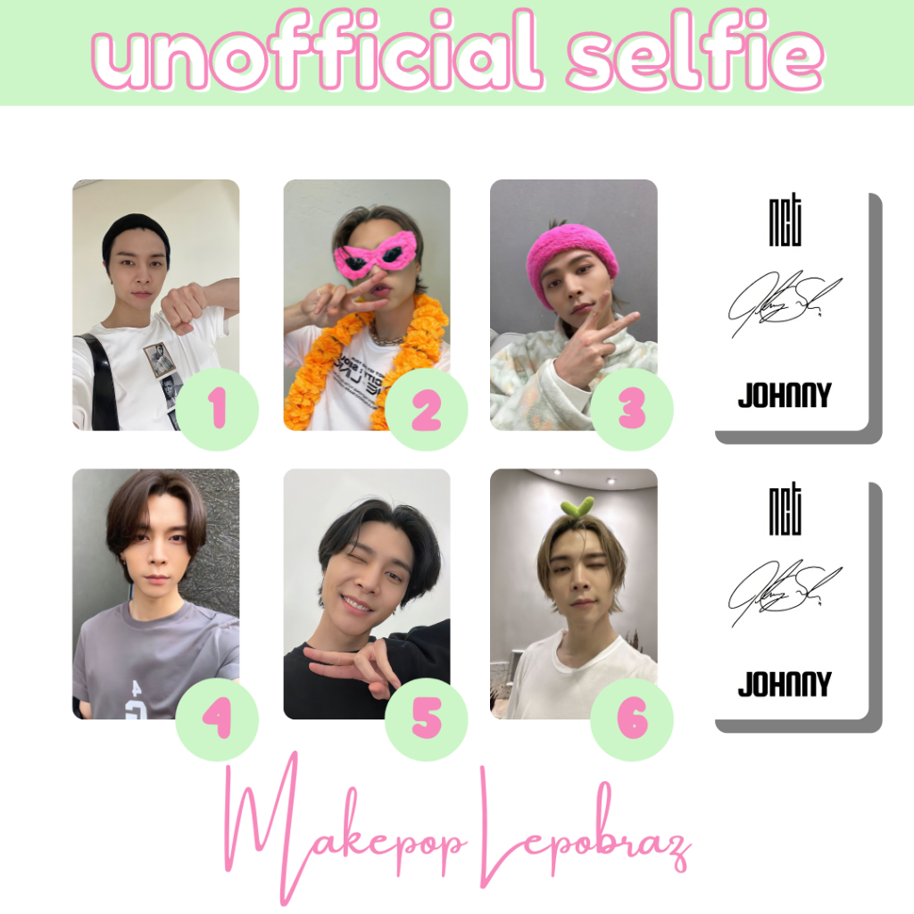 [PART 4A] [MIN. 3 PC] NCT WAYV UNOFFICIAL SELFIE - BOYFRIENDABLE HAECHAN JUNGWOO JAEHYUN JOHNNY WINWIN