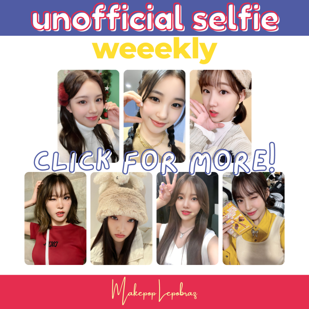 [MIN. 3 PC] WEEEKLY WEEKLY UNOFFICIAL SELFIE - GIRLFRIENDABLE JIHAN ZOA SOOJIN JIYOON MONDAY SOEUN JAEHEE