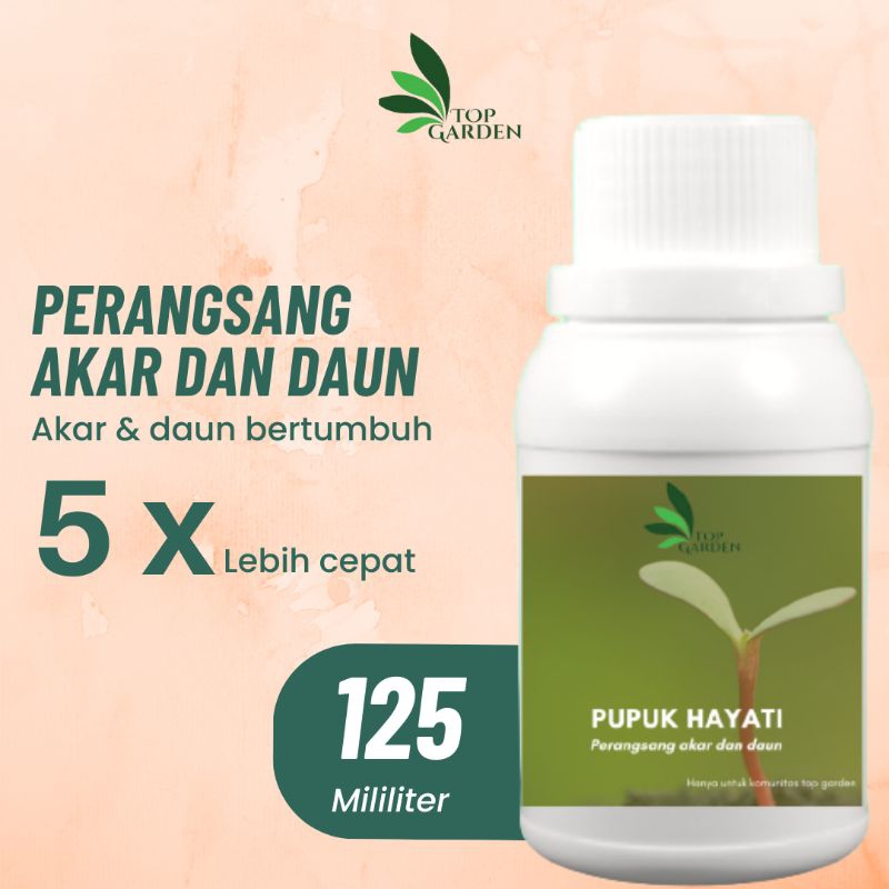 TOP GARDEN NUTRISI PUPUK PERANGSANG AKAR DAN DAUN