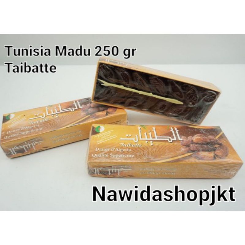 Tunisia Madu 250gr Taibatte Manis Kenyal