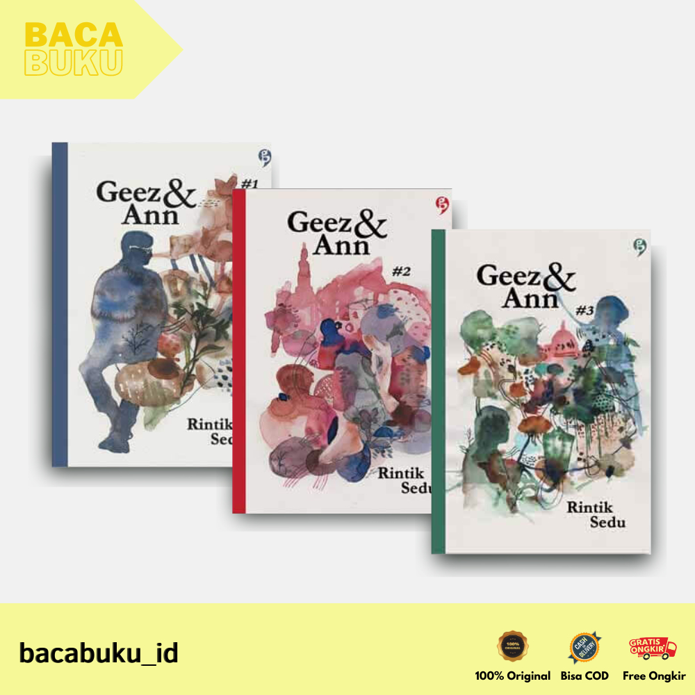 AG - NOVEL GEEZ AND ANN #1, GEEZ AND ANN #2 & GEEZ AND ANN #3