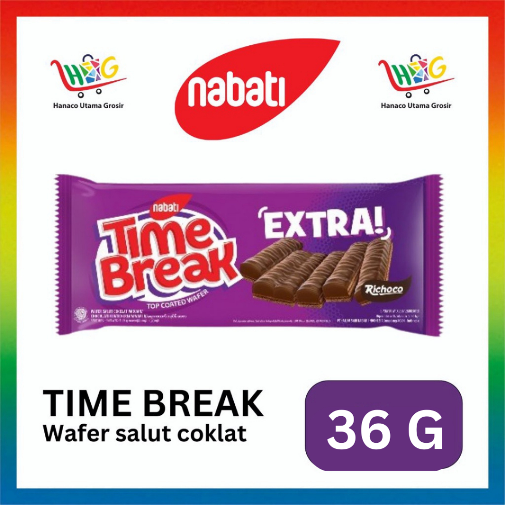 Nabati Time Break Extra 36 gr [ 1 PCS ]