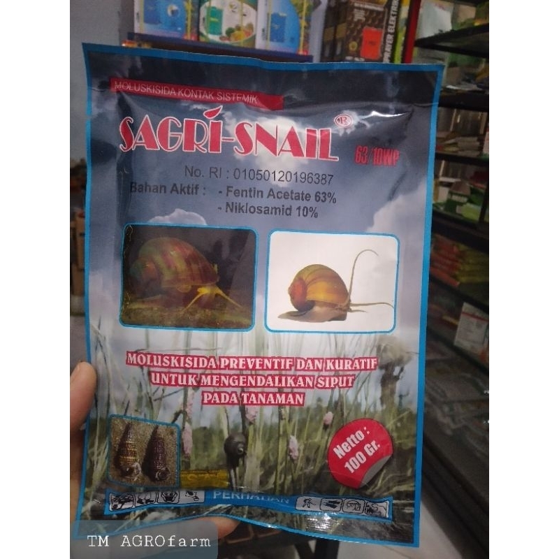 SAGRI-SNAIL 63/10 WP 100 GR