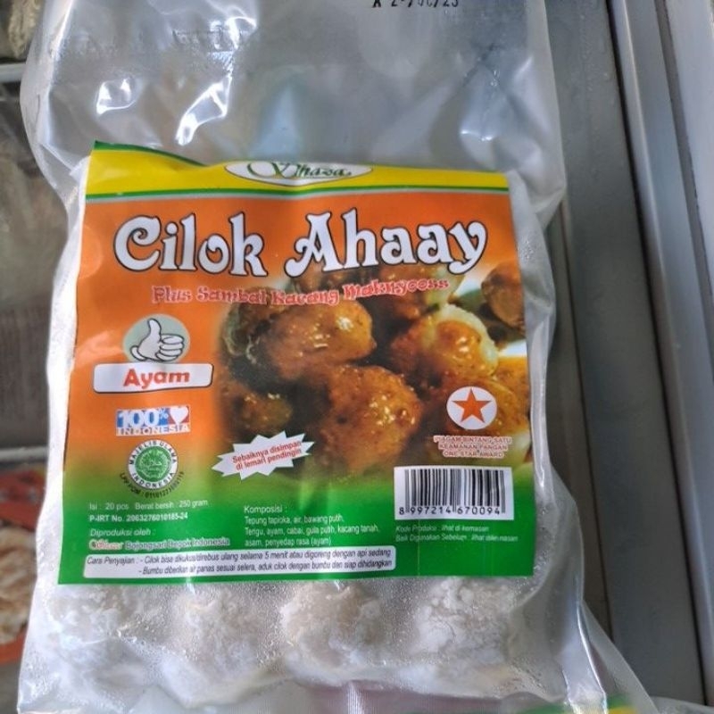 

Cilok Ahaay Isi 20 Ayam