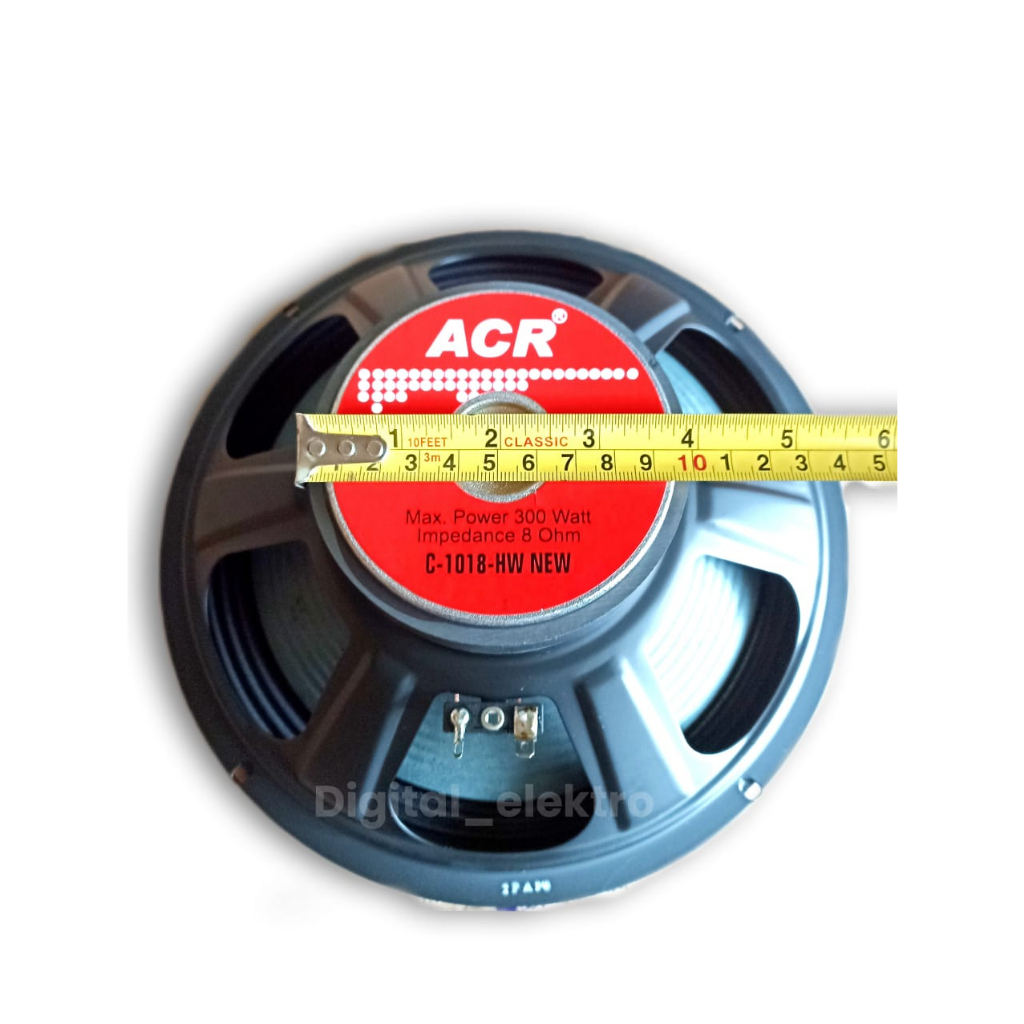 Speaker ACR 10 Inch Full Range C 1018 HW Full Range ACR PRO NEW 300 watt