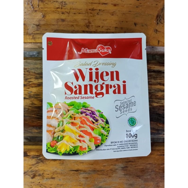 

Mamasuka Salad Dressing Wijen Sangrai Roasted Sesame 100gr