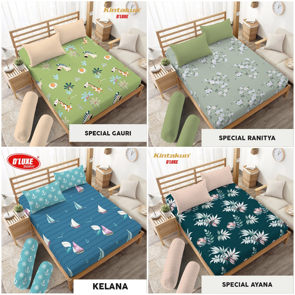 Sprei Kintakun D'luxe King Size Special Edition UK. 180X200