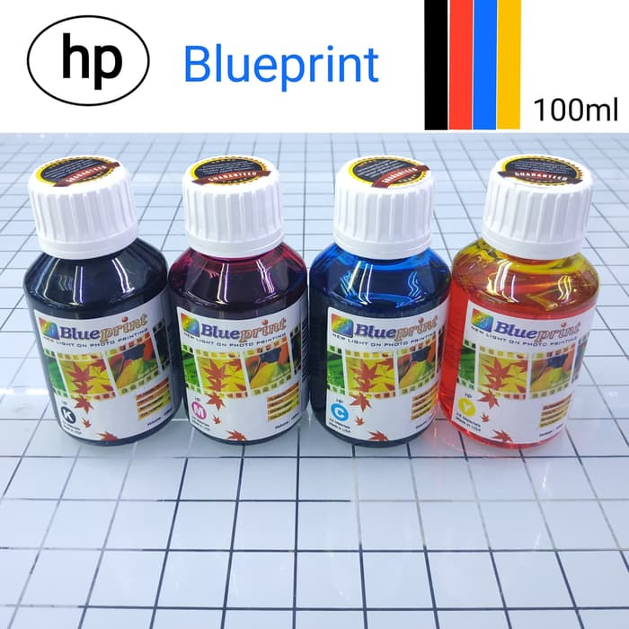 Tinta Printer hp Blueprint Refill Ink 100ml