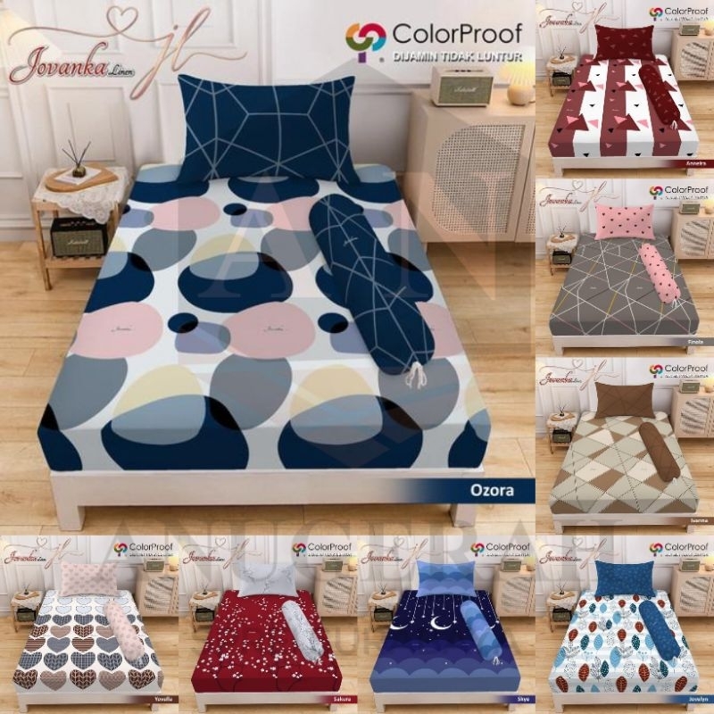 JOVANKA BY FATA SPREI 120X200 DISPERSE MICROTEX - SPREI KOREA - SPREI KEKINIAN - JOVANKA TERMURAH - SPREI BAGUS