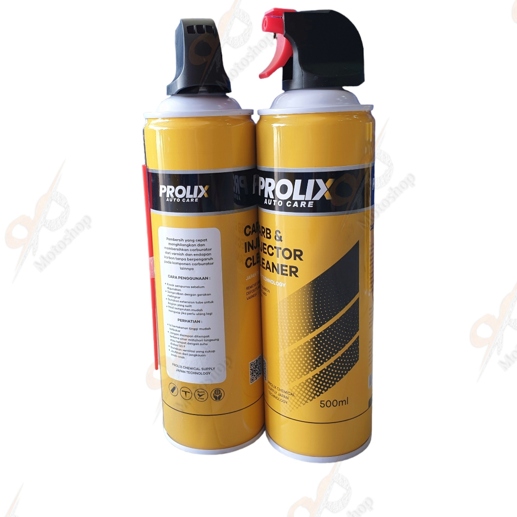 Prolix Carb Karbu Carbu Carburator karburator Cleaner Injector Injection Cleaner Kliner Pembersih Karbu Kliner 500ml Besar