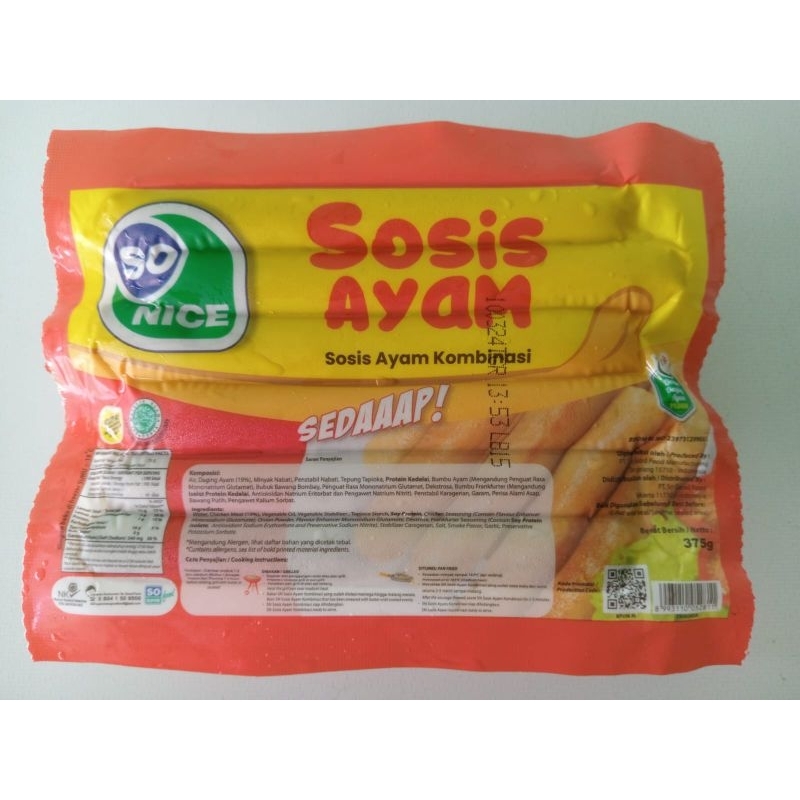 

Sosis so nice 375 gr