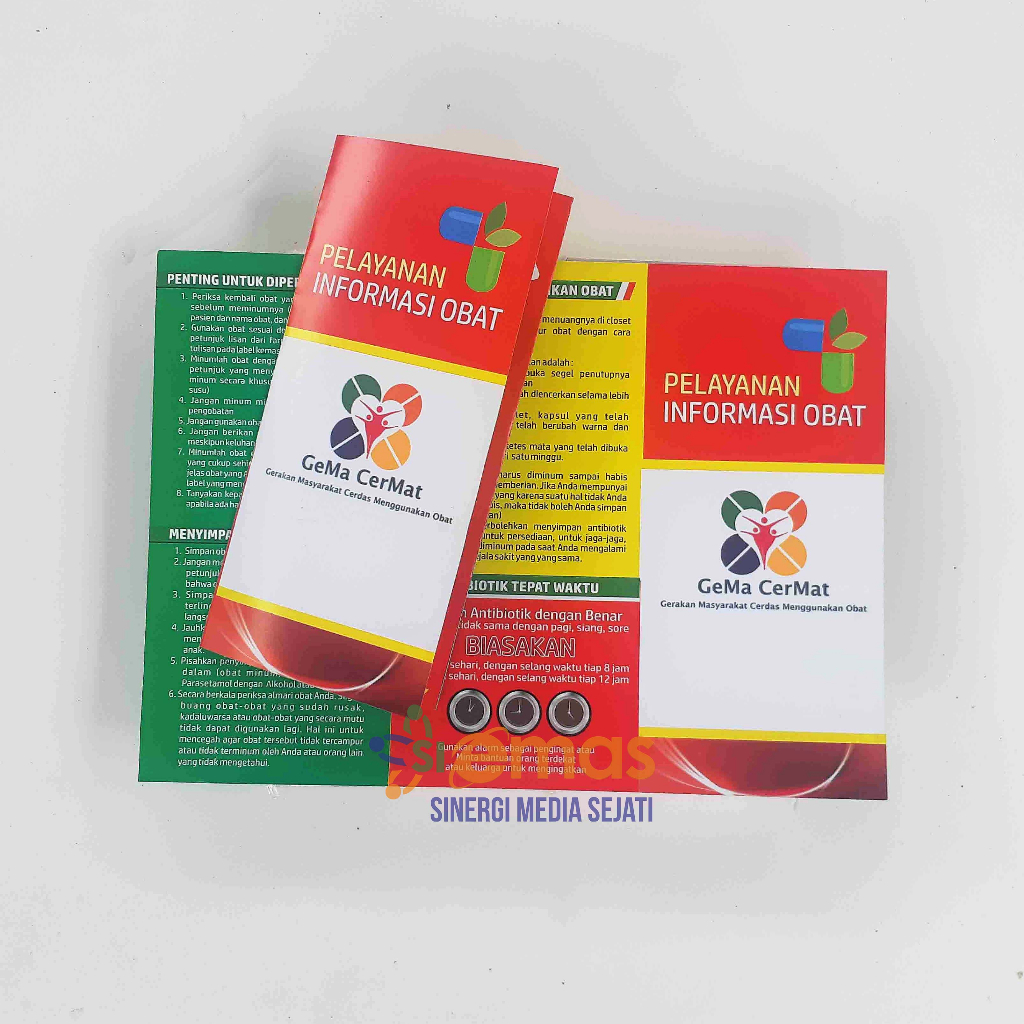 

Leaflet / Brosur PIO - Terbatas - Pelayanan Informasi Obat / PIO Promo
