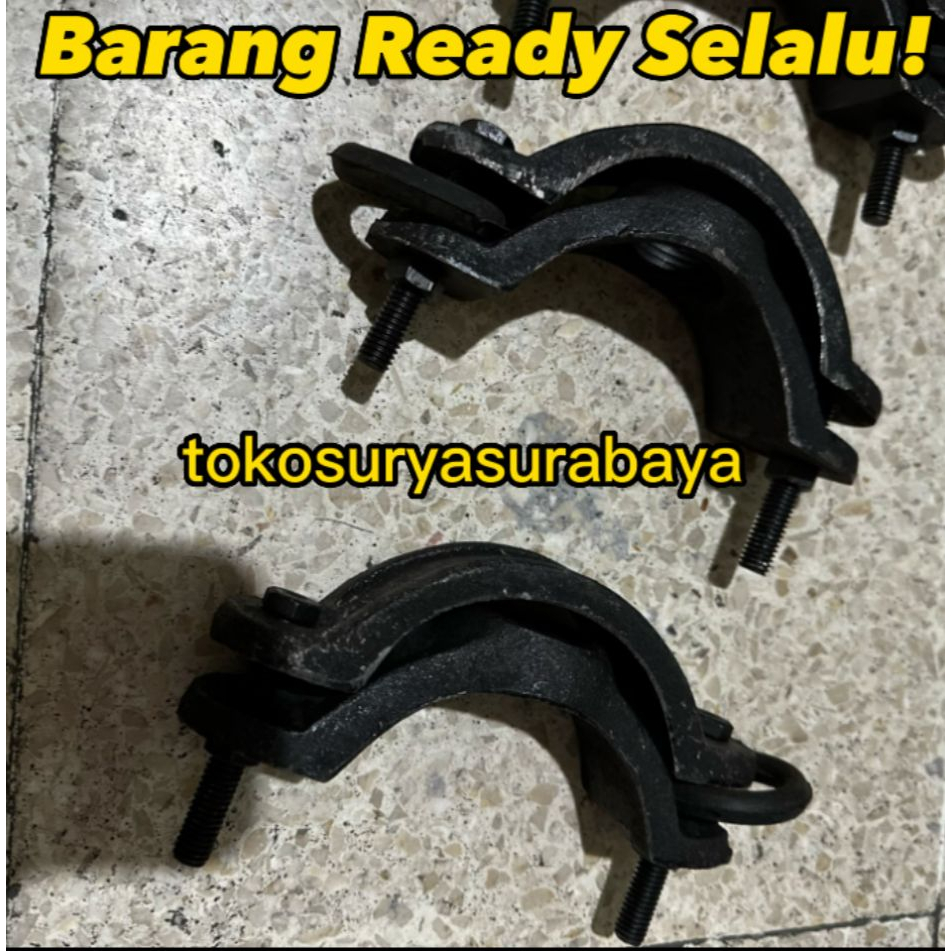 KLEM SADLE 3" x 1/2" // 3" x 3/4" // 3" x 1" -  KLEM SADLE 3" x 3/4" KLEM SADLE 3" x 1" SADLE CLAMP 