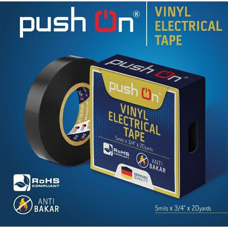 Isolasi Listrik Selotip Kabel Listrik Push On Vinyl Electrical Tape Listrik Doubletip