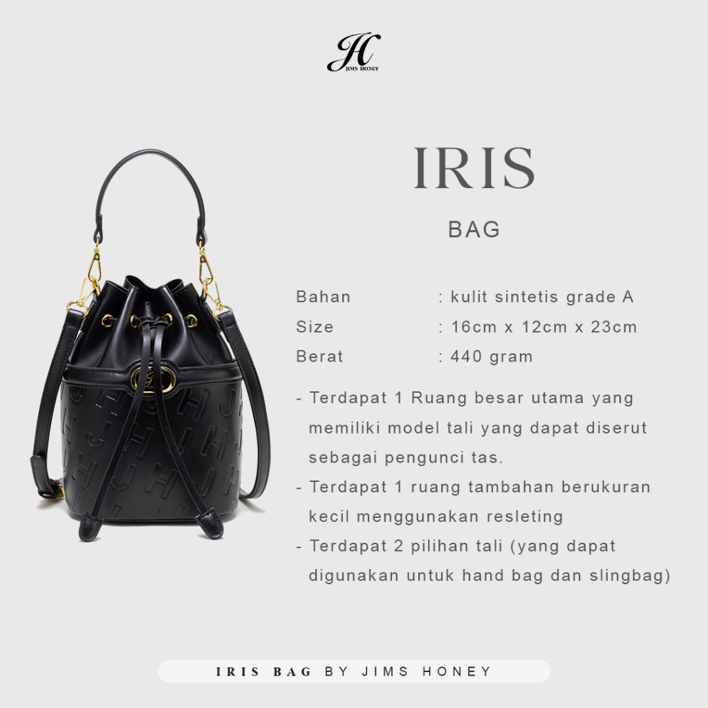 JIMSHONEY TAS SLEMPANG WANITA IRIS BAG