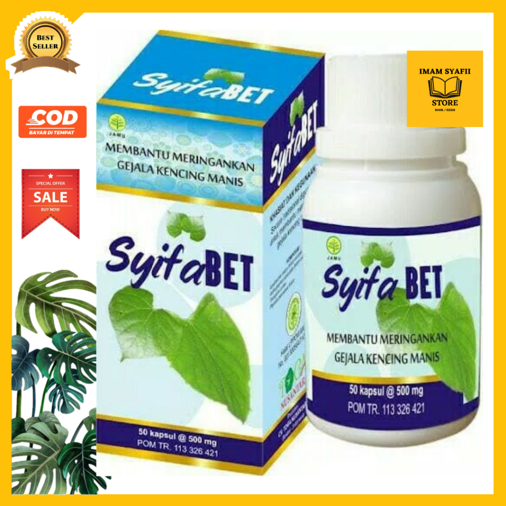 

Syifabet Obat Herbal Diabetes Melitus 50 Kapsul