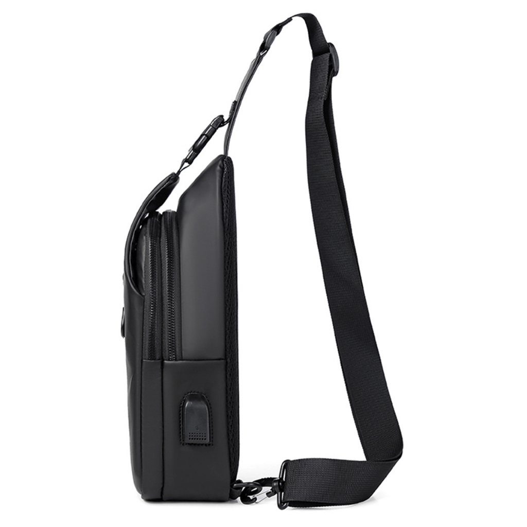 WEIXIER XB301 Tas Selempang Pria Shoulder Bag USB Port Anti Air WK-SBY