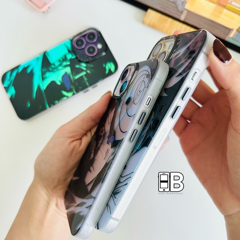 Naruto Aurora Hologram Frosted Bumper Case iPhone 11 12 13 14 PRO MAX