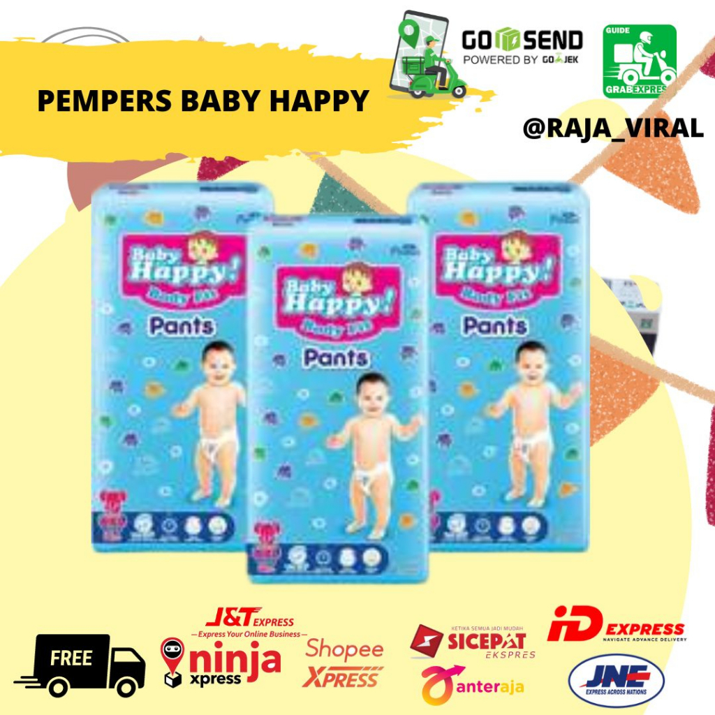PEMPERS BABY HAPPY/ PEMPERS CELANA/POPOK BAYI