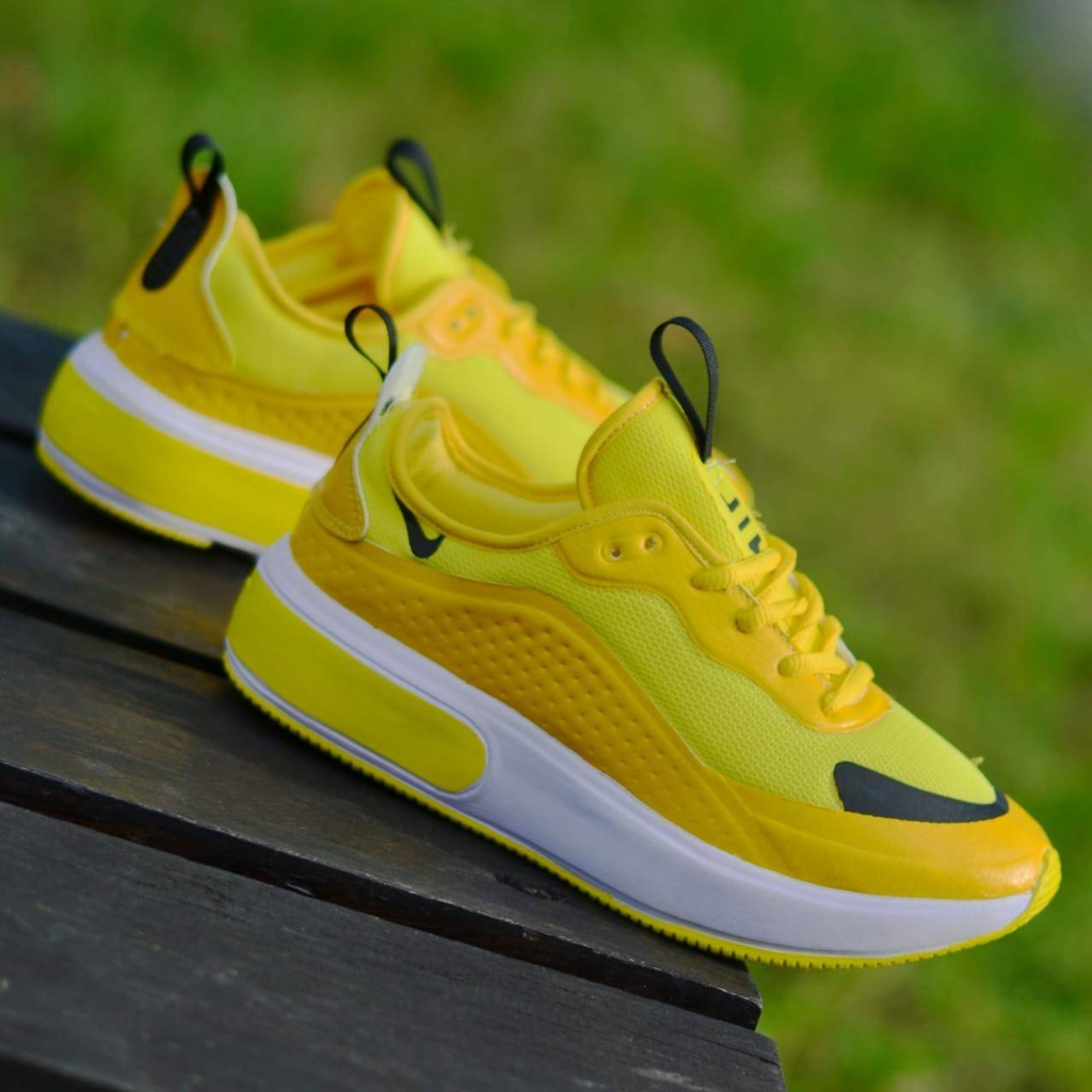 Sepatu Sneakers Wanita NK17 Sport Runner Kuning