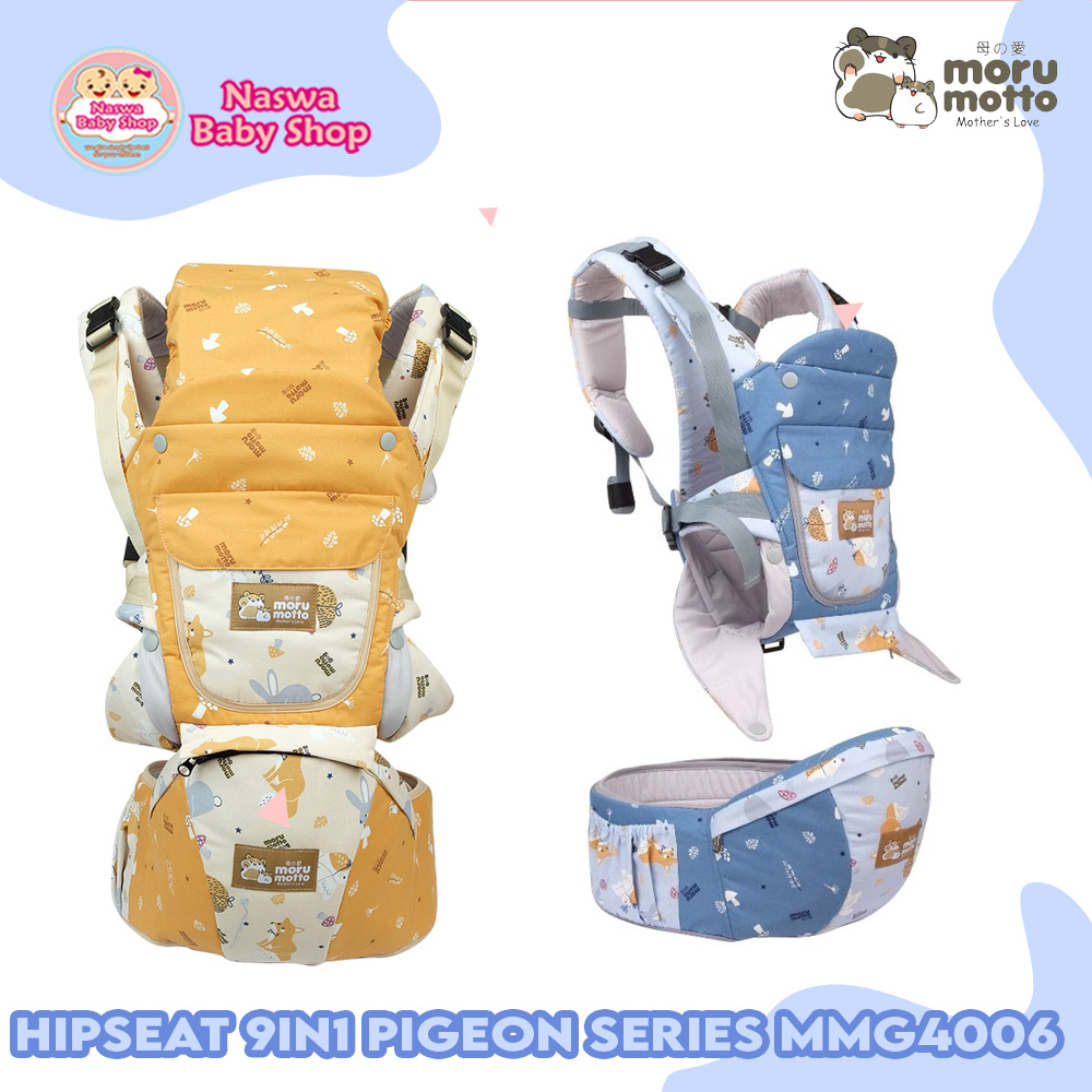 Moru Motto Hipseat Gendongan Bayi Pigeon Series 9in1 MMG4006