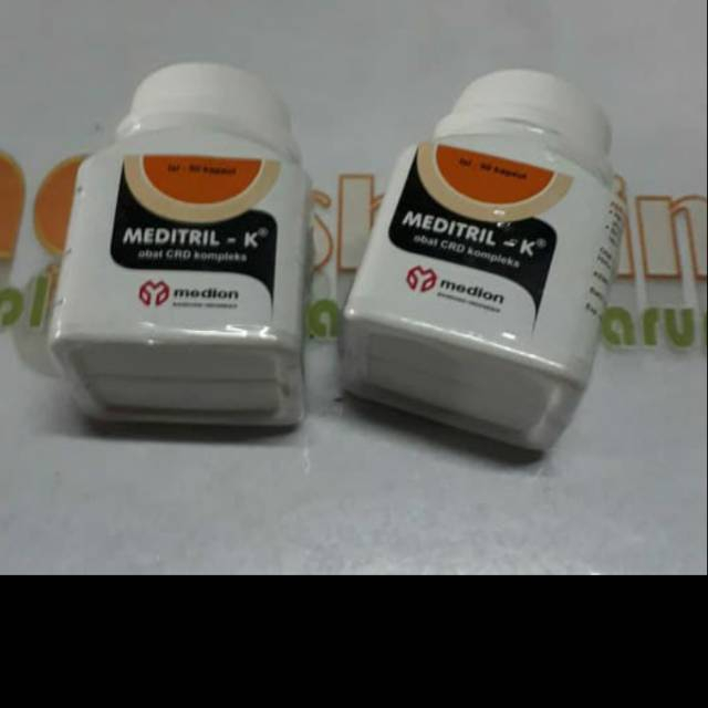 meditril - k 50kaplet obat ayam burung pilek flu snot sakit lesu