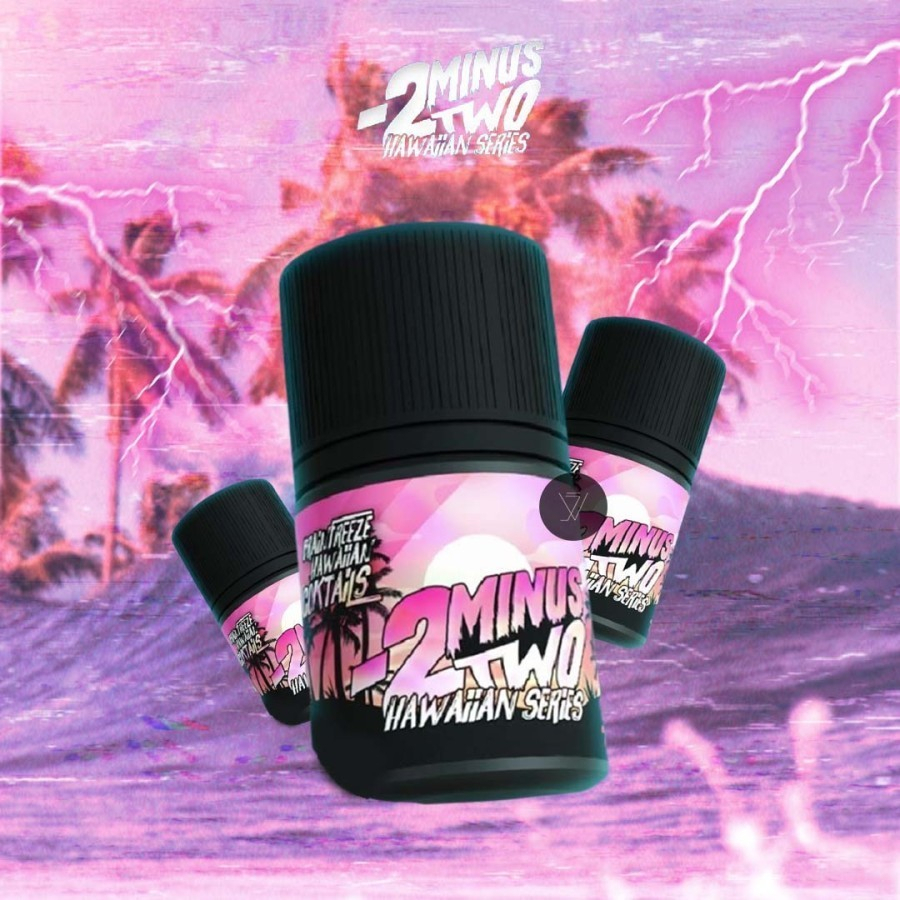 Minus Two Hawaiian Cocktails LIQUID VAPE 3MG 60ML By Vapepackers