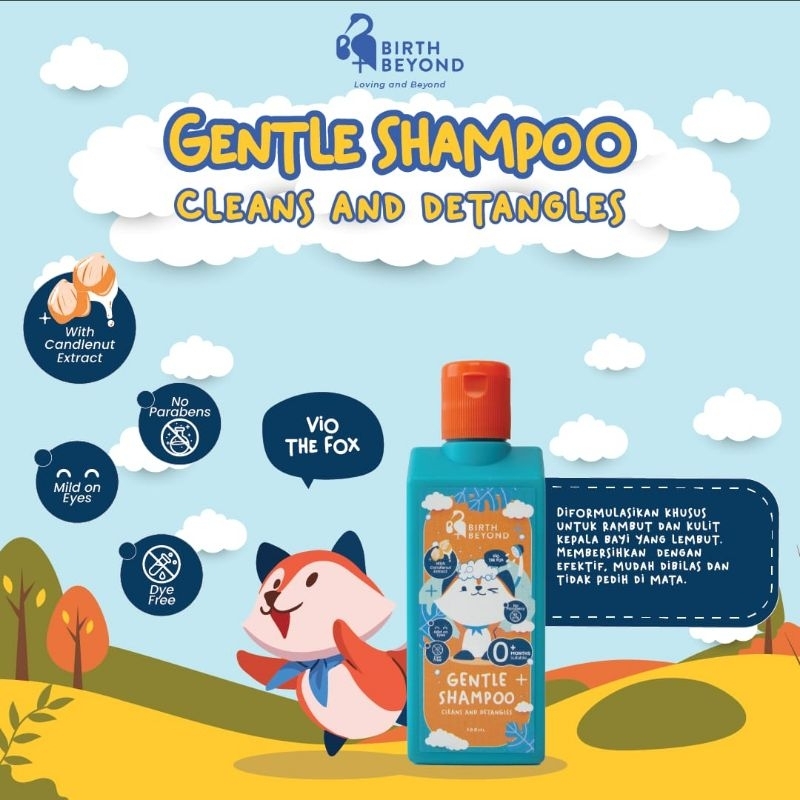 Birth Beyond Gentle Shampoo 100Ml