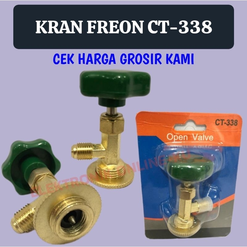 KRAN FREON CT338 OPEN VALVE