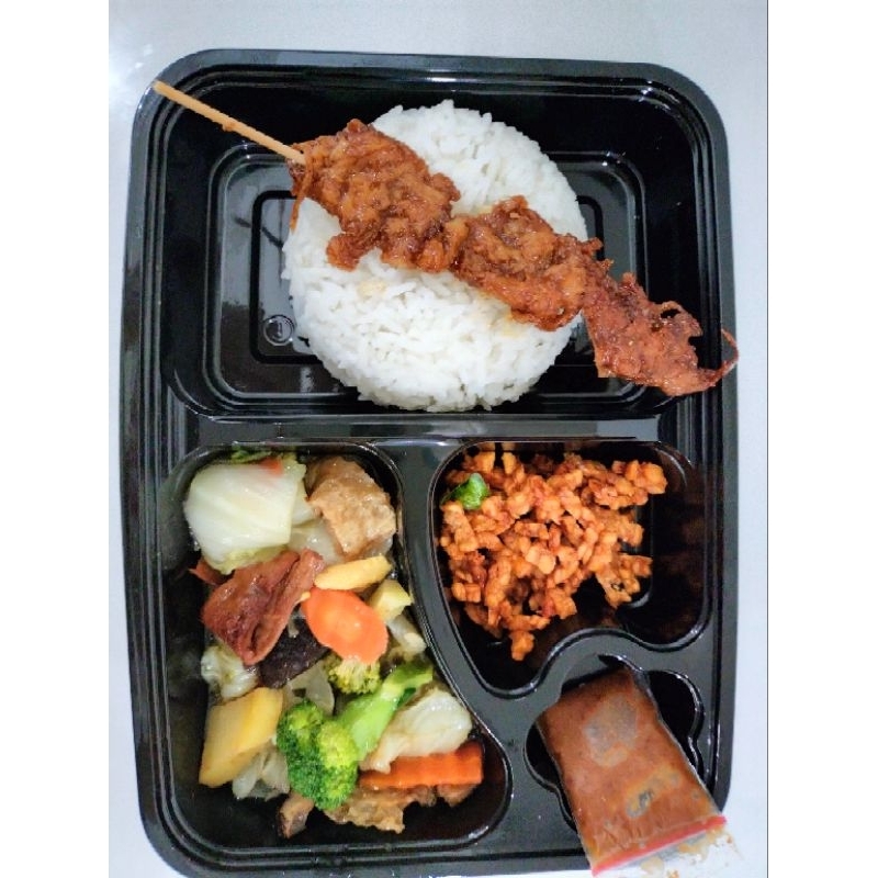 

Nasi Bento Paket(3 Sayur)