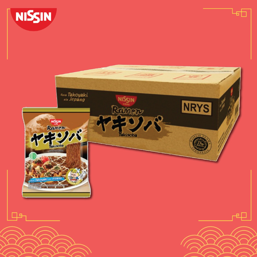 

Nissin Ramen Yakisoba - Teriyaki 104gr - 1 Karton (30 pcs)