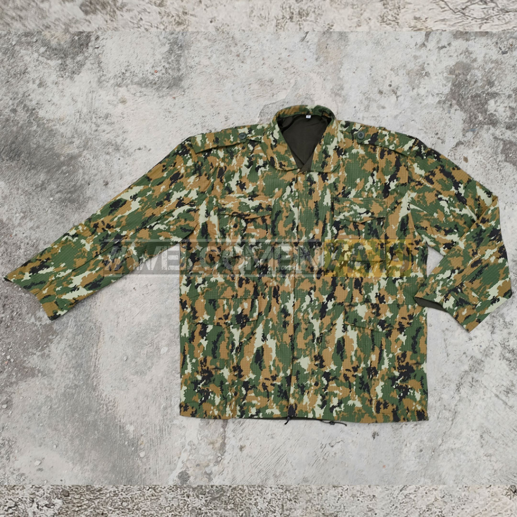 Jaket Bolak-Balik Loreng Kostrad / Jaket Parka Bolak-Balik Loreng Kostrad