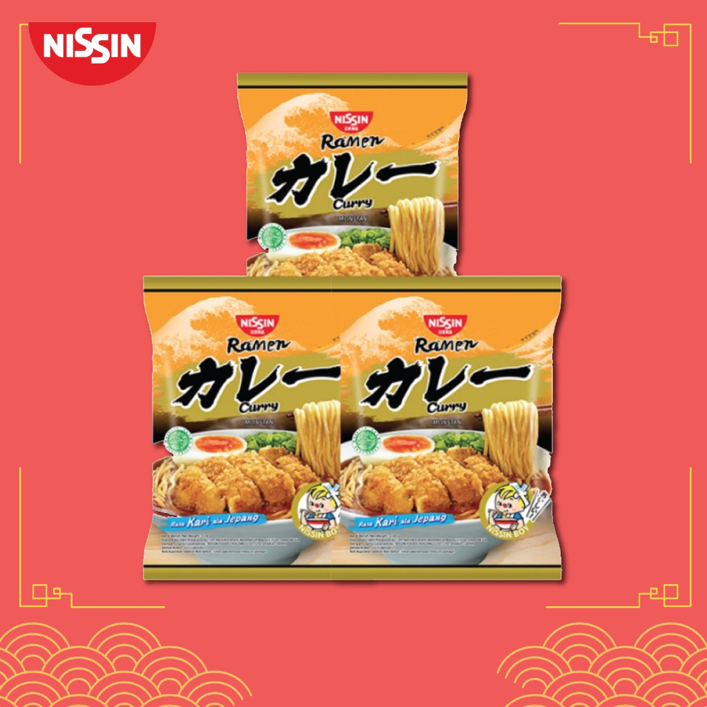

Nissin Ramen Curry - Kari 100gr - 3 pcs