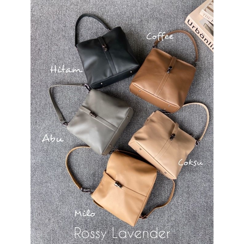 TAS WANITA ROSSY LAVENDER NEW TERMURAH SIAP KIRIM