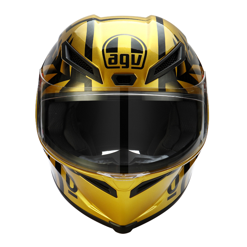 FDK Helm Full Face Helm Clone For AGV Joan Mir World Champion Helm Motor Clone Pista Leopard Ready Stock! (AGV Stiker/Box/Bag)