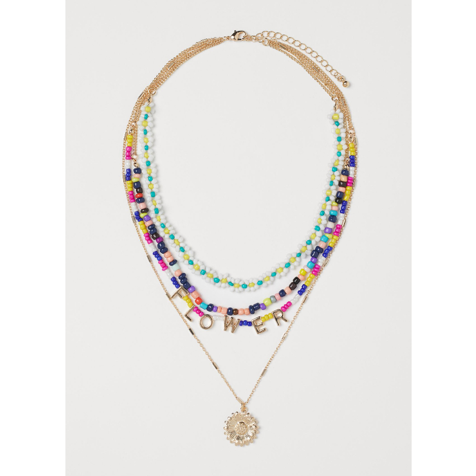 H&M Four-Strand Pendant Necklace