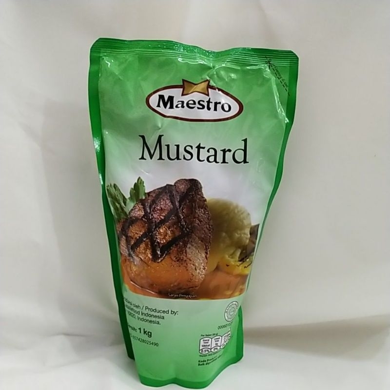 

mustard merk maestro UK 1kg