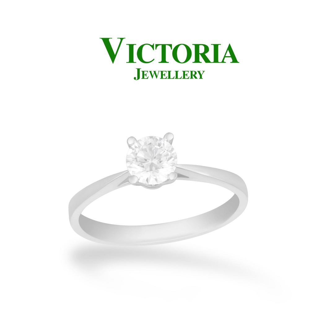 Cincin Berlian GIA sertifikat VFLR871440 Victoria Jewellery