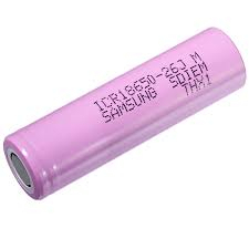 Battery 18650 Flat 3,7V Samsung 3.7V 3,7 Volt 3.7 V