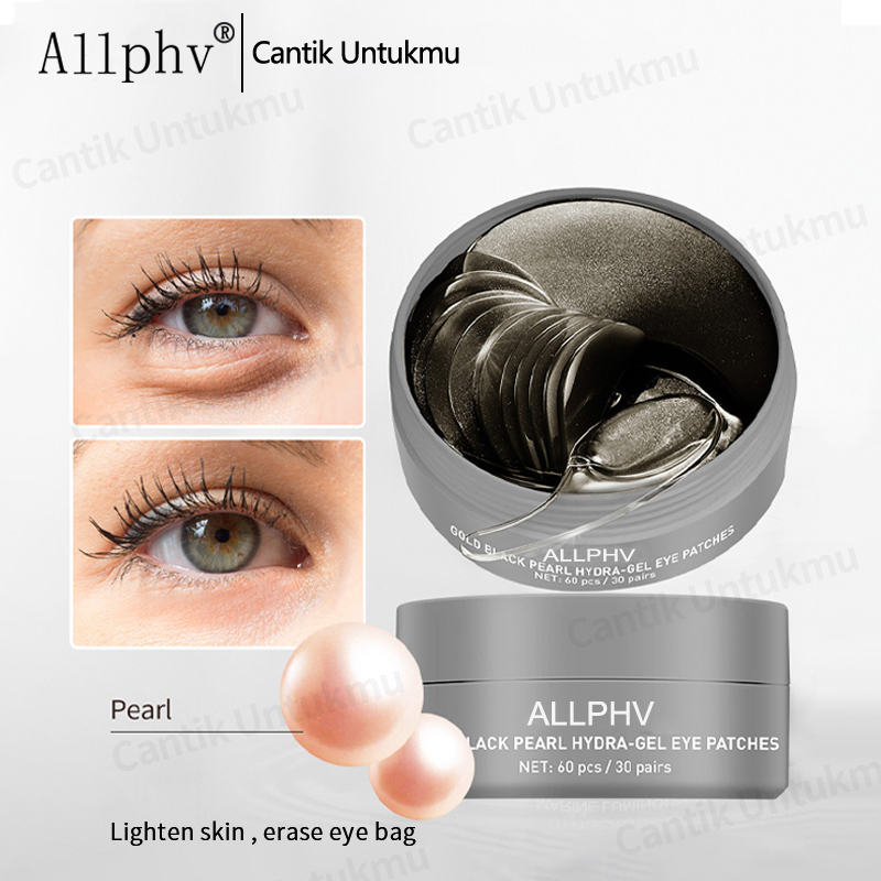 [Ori100%]ALLPHV Black Pearl Hydra Gel Eye Patches Mask Mata Anti-Aging Melembabkan Anti-kerut Hapus Kantung Mata Perawatan