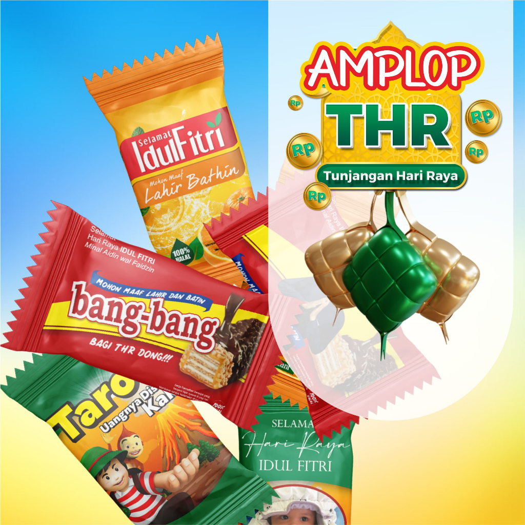 

Amplop THR lebaran (isi 15) lucu dan unik