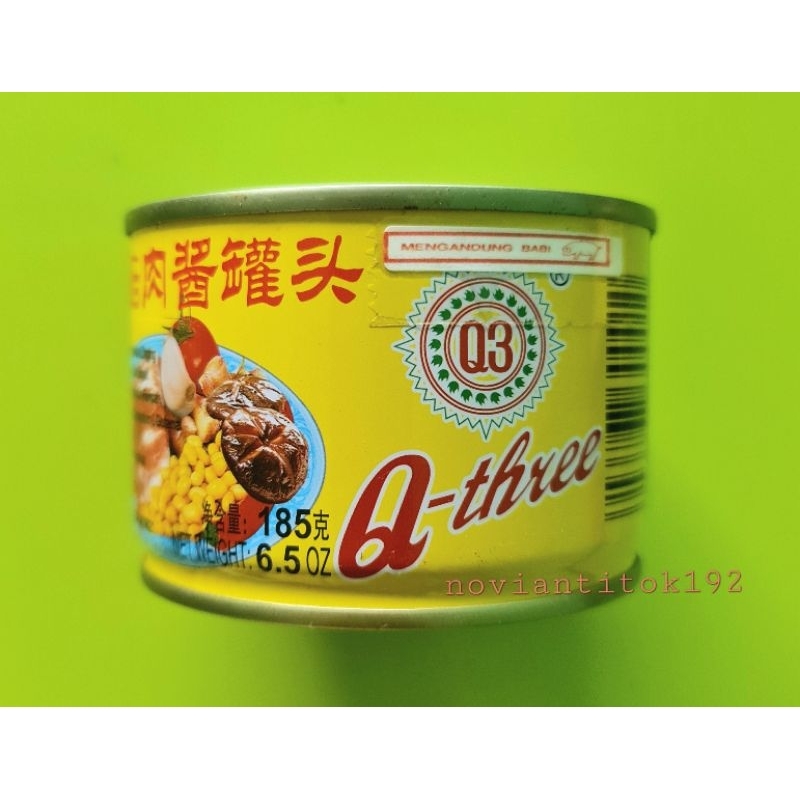

Q3 / Q-Three / Pork Mince With Bean Paste / NON HALAL