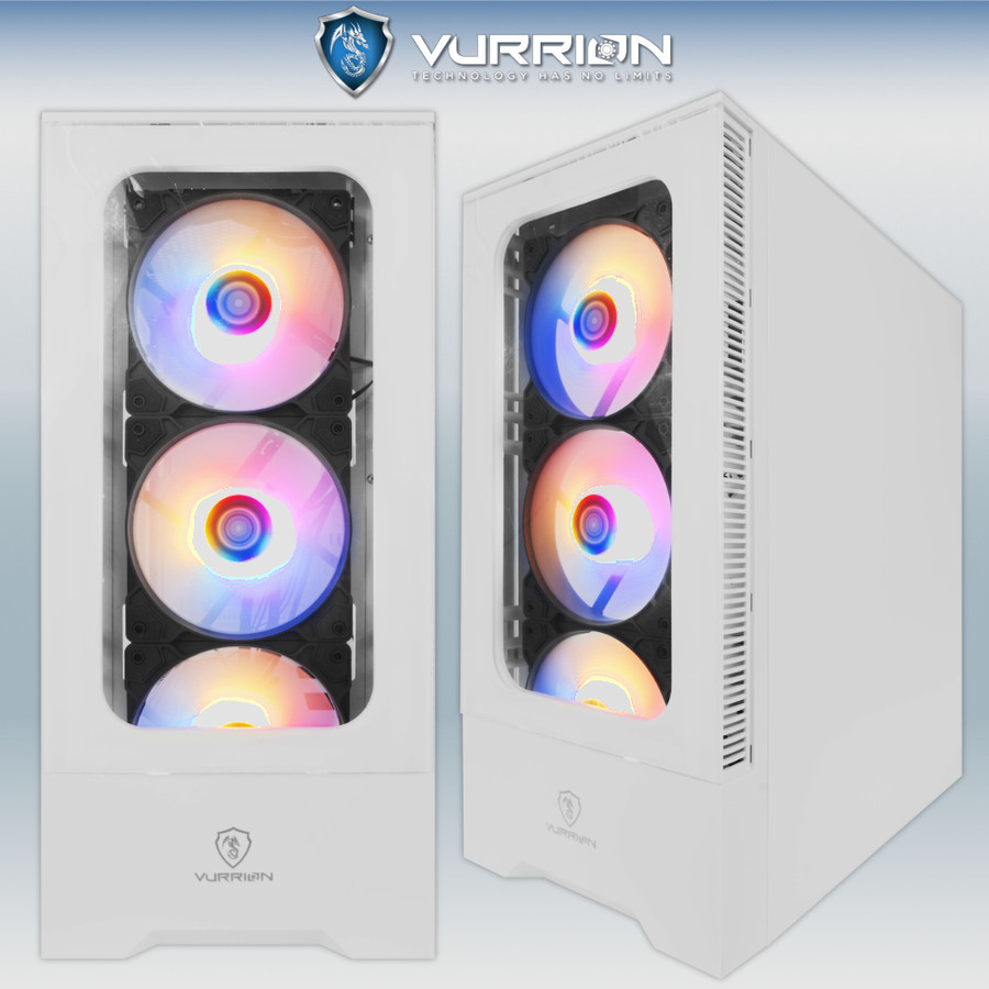 CASING GAMING VURRION VIRTUE VR-37+FREE 3 FAN