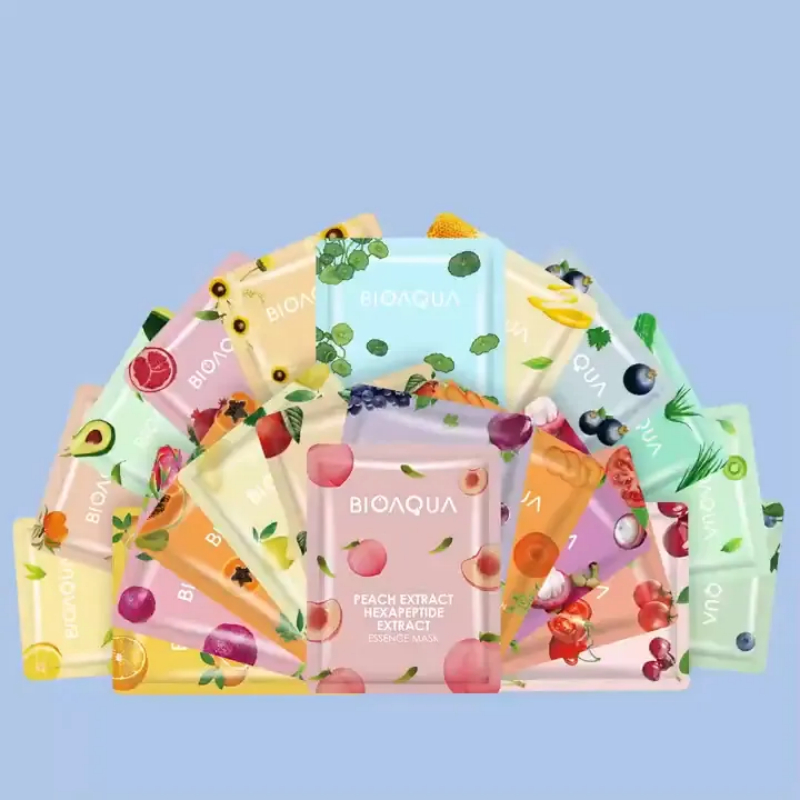 BIOAQUA Essence Mask Sheet 25g BPOM BARU !!