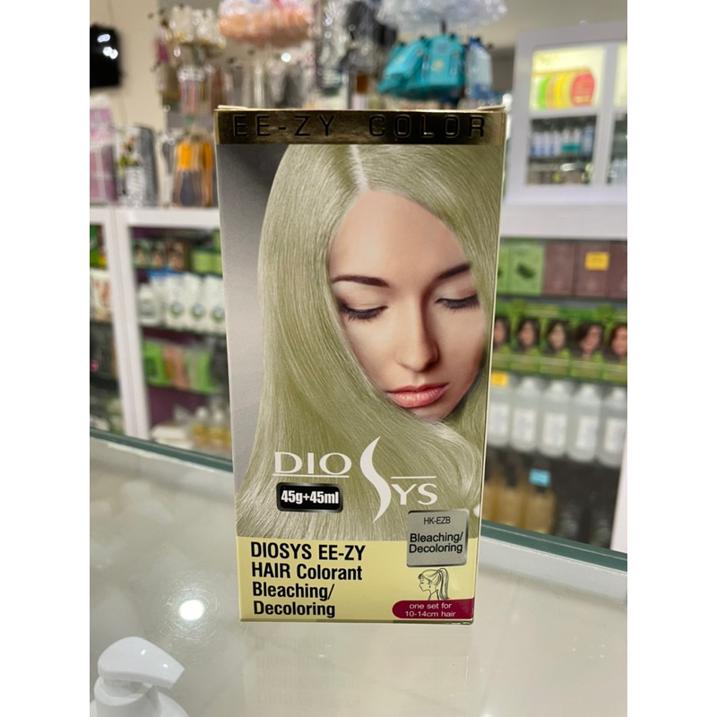 Diosys Eezy Permanent Hair Colorant 45ml x 2 Bleach