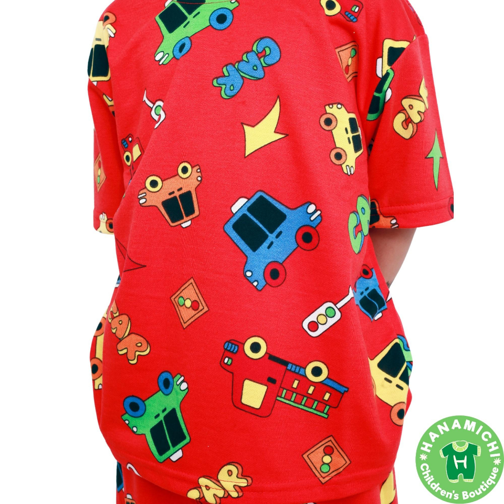 Hanamichi GONA.ST Setelan Baju Tidur Anak Laki-Laki Lengan Pendek