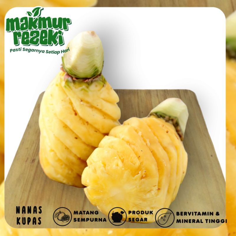 

BUAH NANAS PALEMBANG KUPAS 1 PCS