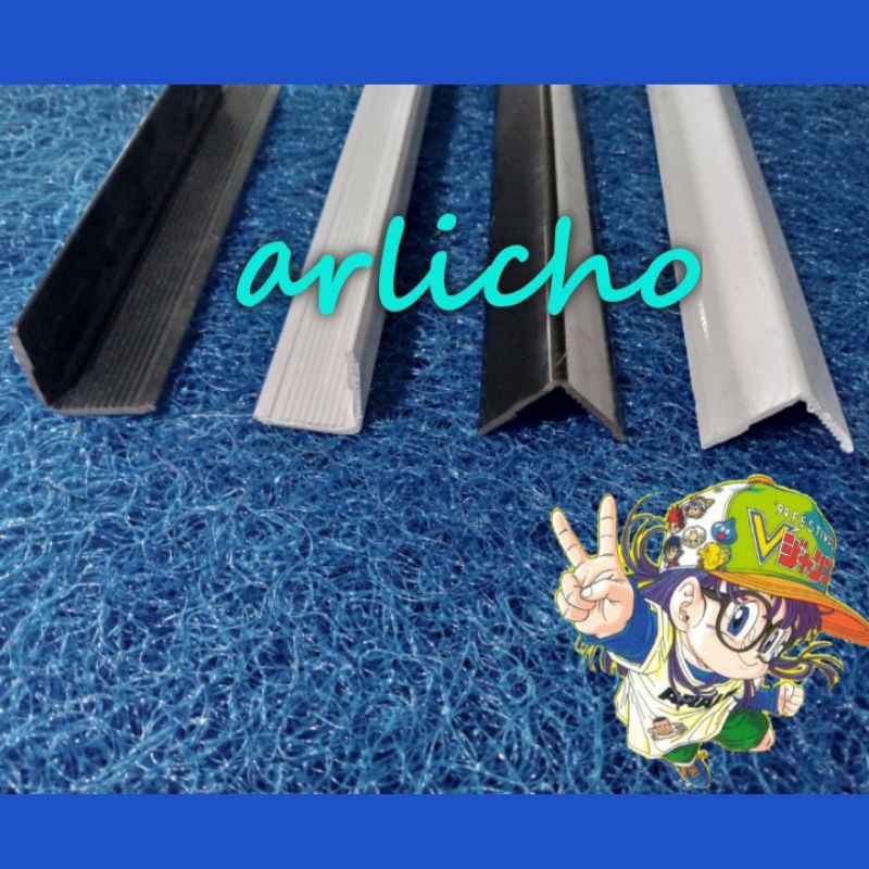 Siku L PVC Lis Aquarium Pelindung Sisi Aquarium PENGIRIMAN HNY BS DGN OJOL